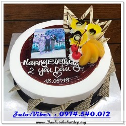 Mẫu Bánh Sinh Nhật Đẹp - A274